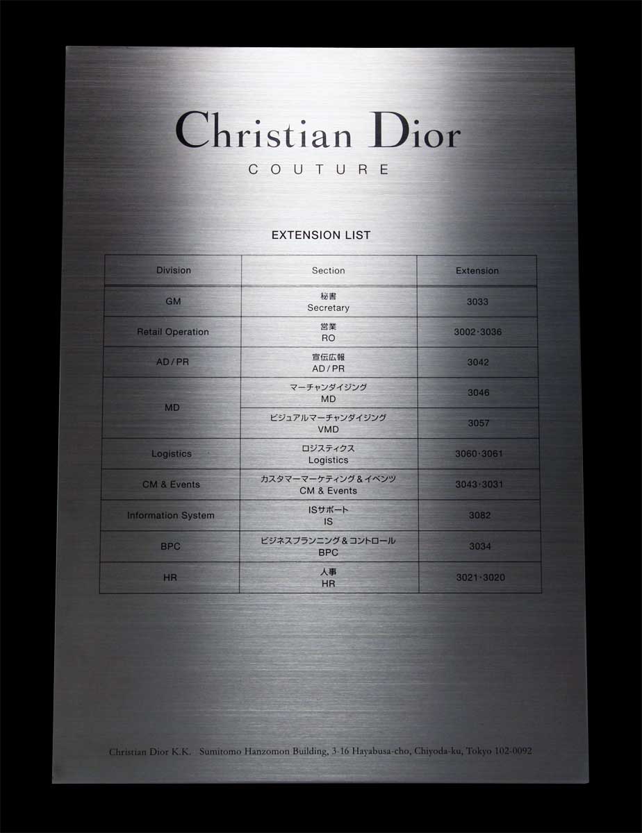 クリスチャンディオール